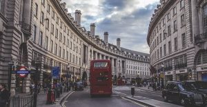 Looking down a street in Shepherds Bush London where one of fully qualified and experienced Asian masseuses will meet you for a massage of your choice