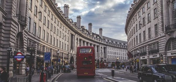 Looking down a street in Shepherds Bush London where one of fully qualified and experienced Asian masseuses will meet you for a massage of your choice