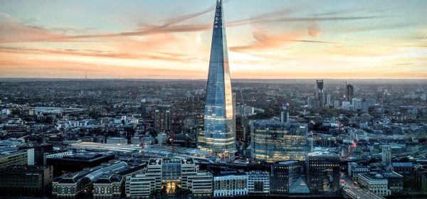 Birdseye view of London and a perfect place to enjoy a relaxing massage with an Asian masseuse of your choice