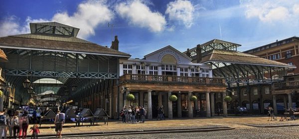 Outside the Jubilee Markets you can meet a Japanese massage therapist for a relaxing massage