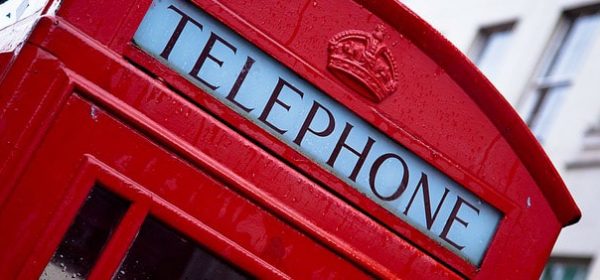 A red telephone box in the Mayfair area where one of our Asian masseuses will meet you for a massage