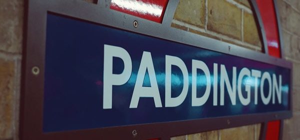 Train station sign in Paddington where an Asian masseuse can meet you for a full body massage